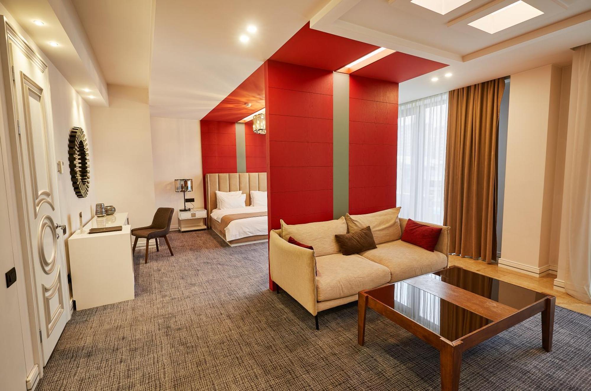 アガバビアンズ ホテル エレバン エクステリア 写真 A typical studio apartment