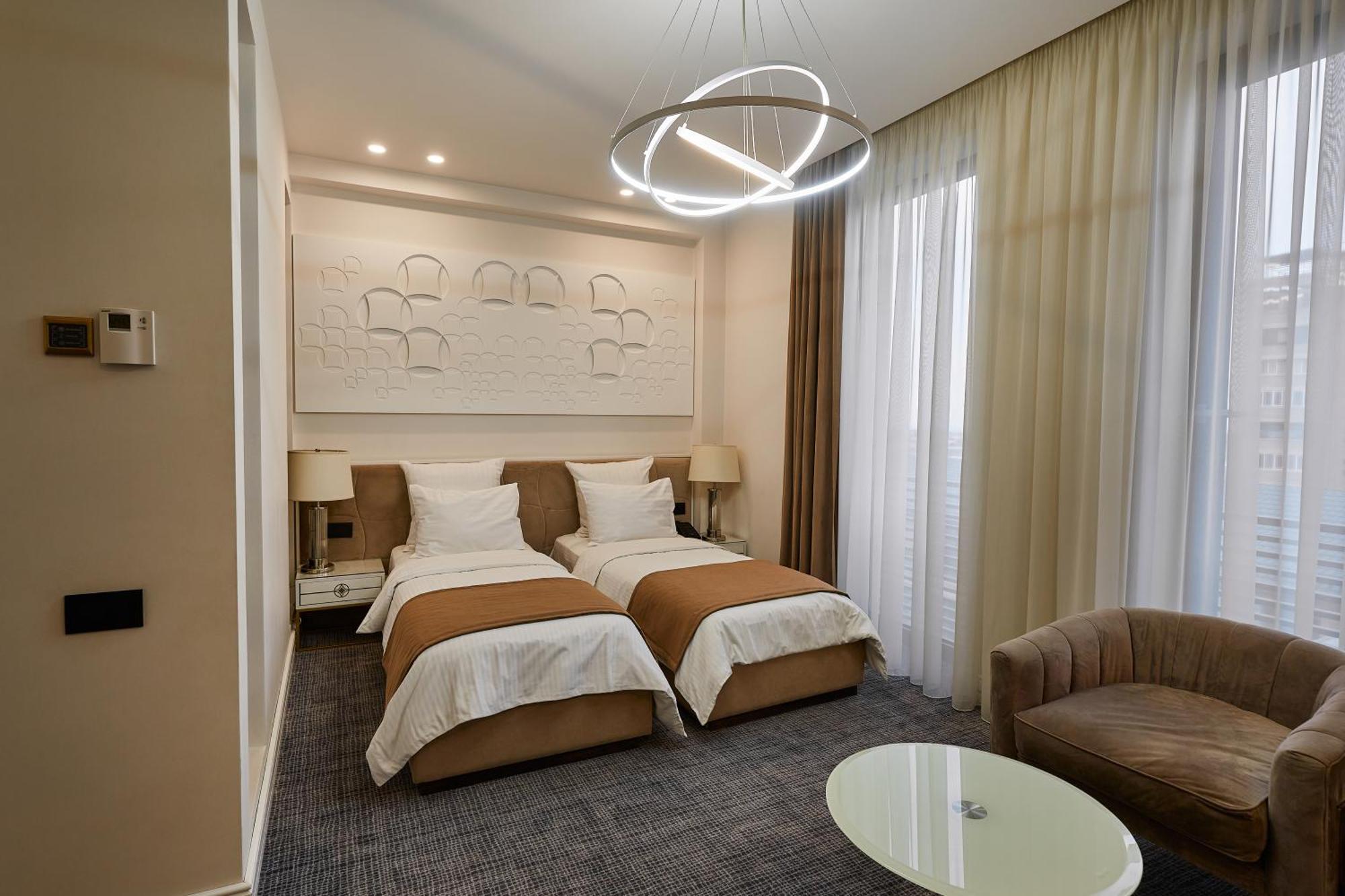 アガバビアンズ ホテル エレバン 部屋 写真 A room at the hotel