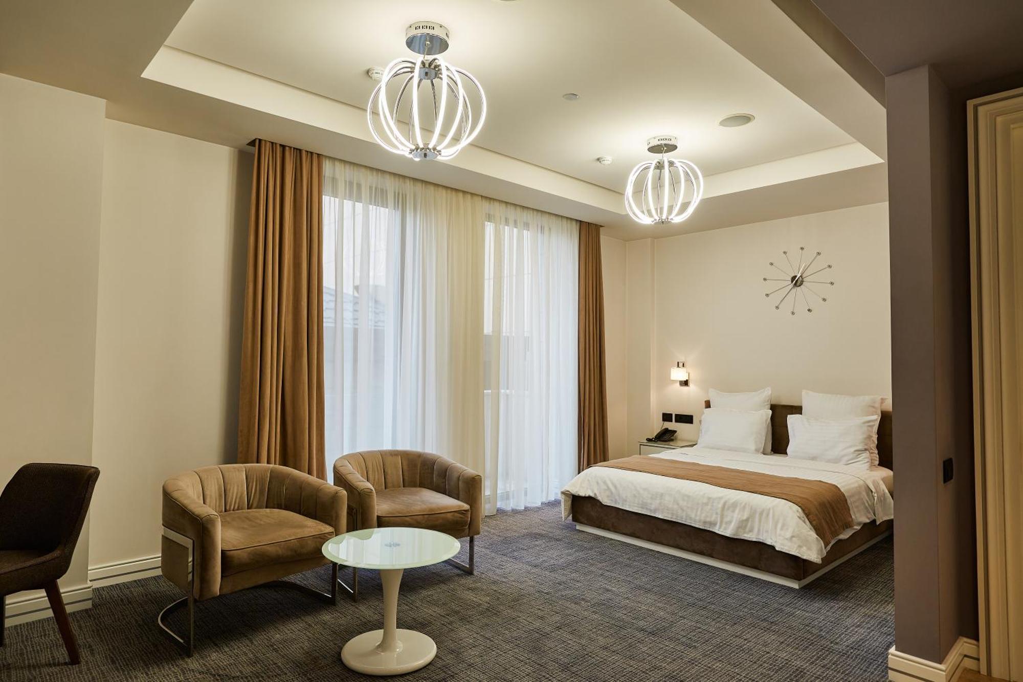 アガバビアンズ ホテル エレバン 部屋 写真 A room at the hotel