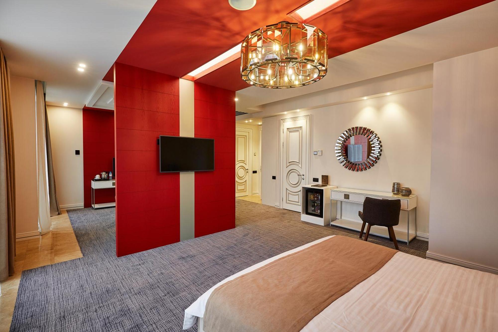 アガバビアンズ ホテル エレバン 部屋 写真 A room at the hotel